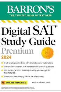 barron's digital sat study guide 2024